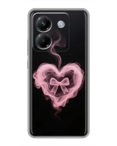 Чехол для Xiaomi Poco M7 Pro 5G с картинкой «Дымчатое сердце» Чехол для Xiaomi Poco M7 Pro 5G с картинкой «Дымчатое сердце»