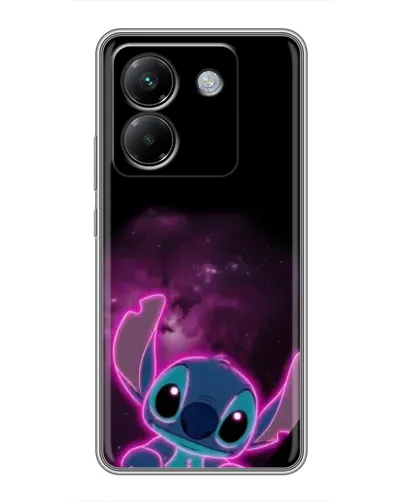 Чехол для Xiaomi Poco M7 Pro 5G с картинкой «Неоновый Stitch»