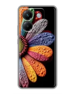 Чехол для Xiaomi Poco M7 Pro 5G с картинкой «Радужный цветок» Чехол для Xiaomi Poco M7 Pro 5G с картинкой «Радужный цветок»