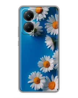 Чехол для Xiaomi Poco M7 Pro 5G с картинкой «Белоснежные маргаритки» Чехол для Xiaomi Poco M7 Pro 5G с картинкой «Белоснежные маргаритки»