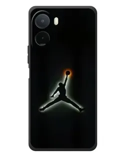 Чехол для Xiaomi POCO M7 с картинкой «Jordan Gradient Logo»