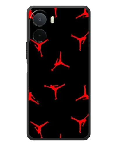 Чехол для Xiaomi POCO M7 с картинкой «Jordan Red Pattern» Чехол для Xiaomi POCO M7 с картинкой «Jordan Red Pattern»