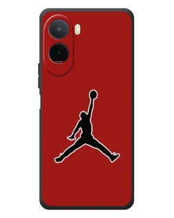 Чехол для Xiaomi POCO M7 с картинкой «Jordan Red Back»
