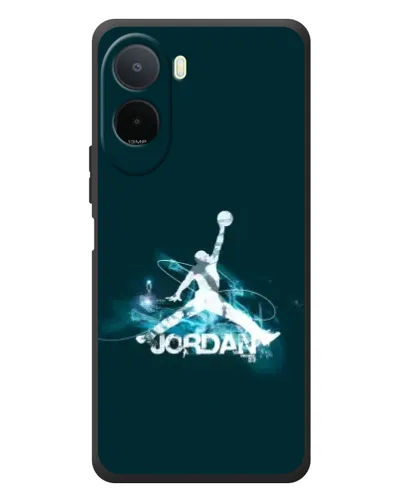 Чехол для Xiaomi POCO M7 с картинкой «Jordan Blue Fire» Чехол для Xiaomi POCO M7 с картинкой «Jordan Blue Fire»