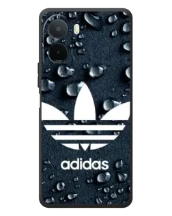 Чехол для Xiaomi POCO M7 с картинкой «Adidas Trefoil Blue»
