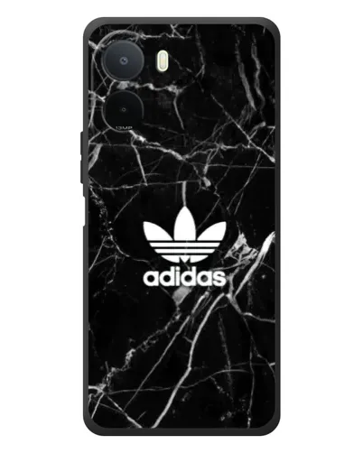 Чехол для Xiaomi POCO M7 с картинкой «Белый мрамор Adidas»