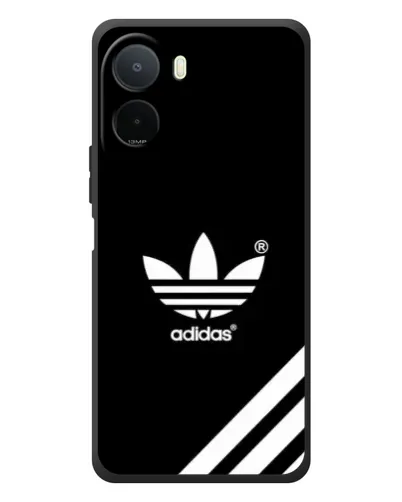 Чехол для Xiaomi POCO M7 с картинкой «Adidas с диагональными полосами»