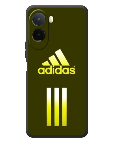 Чехол для Xiaomi POCO M7 с картинкой «Оливковый градиент Adidas»