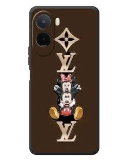 Чехол для Xiaomi POCO M7 с картинкой «LV и Микки Маус»