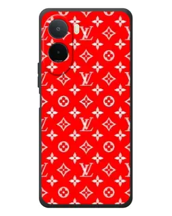 Чехол для Xiaomi POCO M7 с картинкой «Яркий паттерн LV»