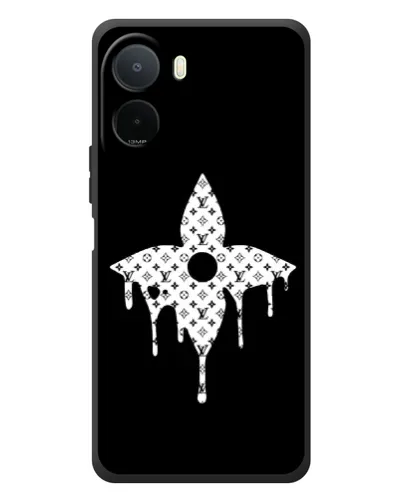 Чехол для Xiaomi POCO M7 с картинкой «Цветочная монограмма» Чехол для Xiaomi POCO M7 с картинкой «Цветочная монограмма»