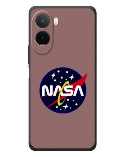 Чехол для Xiaomi POCO M7 с картинкой «NASA — ретро космос» Чехол для Xiaomi POCO M7 с картинкой «NASA — ретро космос»
