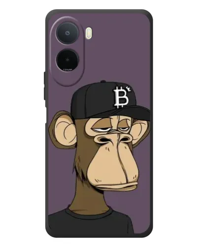 Чехол для Xiaomi POCO M7 с картинкой «Bored Ape в кепке» Чехол для Xiaomi POCO M7 с картинкой «Bored Ape в кепке»