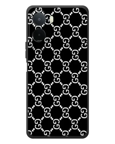 Чехол для Xiaomi POCO M7 с картинкой «Gucci — сетчатый паттерн»