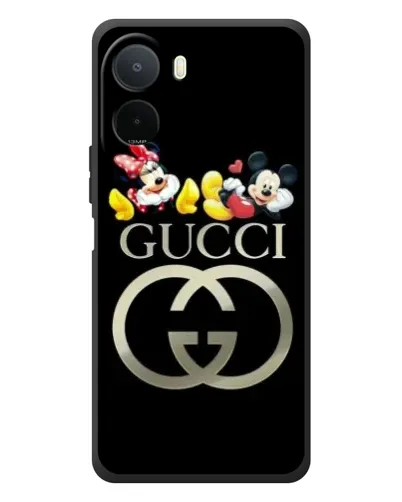 Чехол для Xiaomi POCO M7 с картинкой «Gucci — герои Disney»