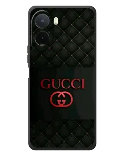 Чехол для Xiaomi POCO M7 с картинкой «Gucci — стеганый черный»