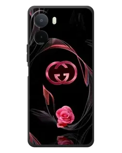 Чехол для Xiaomi POCO M7 с картинкой «Gucci — неоновая роза»