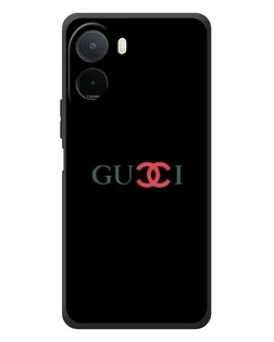 Чехол для Xiaomi POCO M7 с картинкой «Gucci — красный градиент»