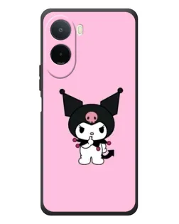 Чехол для Xiaomi POCO M7 с картинкой «Kuromi — розовая нежность»