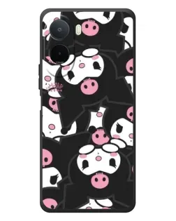 Чехол для Xiaomi POCO M7 с картинкой «Паттерн голов Куроми»