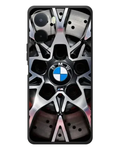 Чехол для Xiaomi POCO M7 с картинкой «BMW — деталь диска»