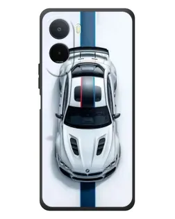 Чехол для Xiaomi POCO M7 с картинкой «Вид сверху — BMW M» Чехол для Xiaomi POCO M7 с картинкой «Вид сверху — BMW M»