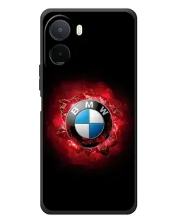Чехол для Xiaomi POCO M7 с картинкой «Логотип BMW — вспышка» Чехол для Xiaomi POCO M7 с картинкой «Логотип BMW — вспышка»