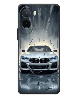 Чехол для Xiaomi POCO M7 с картинкой «BMW в свете фар» Чехол для Xiaomi POCO M7 с картинкой «BMW в свете фар»
