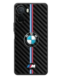 Чехол для Xiaomi POCO M7 с картинкой «Эмблема BMW и карбон» Чехол для Xiaomi POCO M7 с картинкой «Эмблема BMW и карбон»