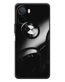 Чехол для Xiaomi POCO M7 с картинкой «Эмблема BMW — макро» Чехол для Xiaomi POCO M7 с картинкой «Эмблема BMW — макро»