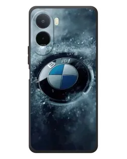 Чехол для Xiaomi POCO M7 с картинкой «Логотип BMW — лед» Чехол для Xiaomi POCO M7 с картинкой «Логотип BMW — лед»