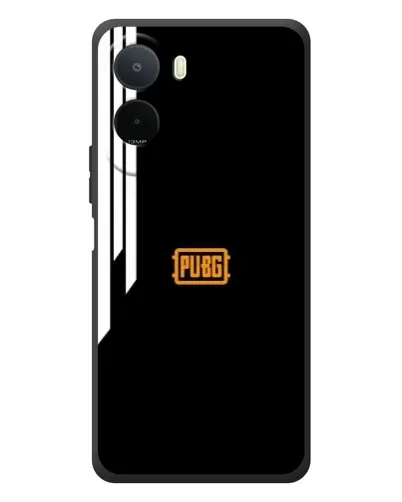 Чехол для Xiaomi POCO M7 с картинкой «PUBG — вертикальные линии»