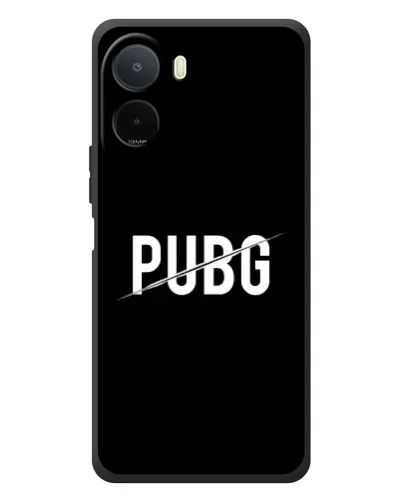 Чехол для Xiaomi POCO M7 с картинкой «PUBG — белый логотип»
