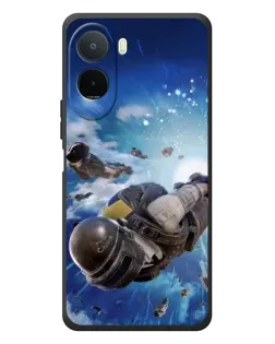 Чехол для Xiaomi POCO M7 с картинкой «Десант PUBG — прыжок» Чехол для Xiaomi POCO M7 с картинкой «Десант PUBG — прыжок»