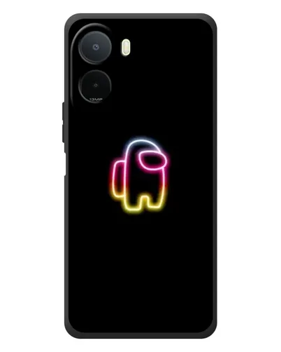 Чехол для Xiaomi POCO M7 с картинкой «Among Us градиент»