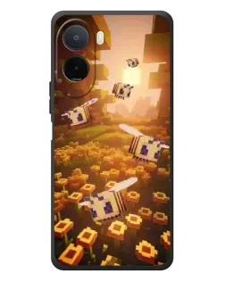Чехол для Xiaomi POCO M7 с картинкой «Поле подсолнухов»