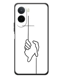 Чехол для Xiaomi POCO M7 с картинкой «Рука держит» Чехол для Xiaomi POCO M7 с картинкой «Рука держит»