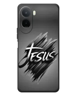Чехол для Xiaomi POCO M7 с картинкой «Надпись Jesus Graffiti»