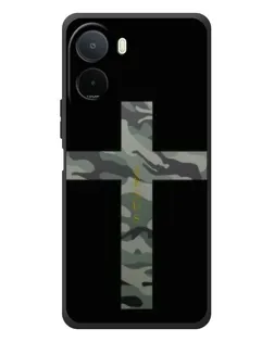 Чехол для Xiaomi POCO M7 с картинкой «Милитари Крест»