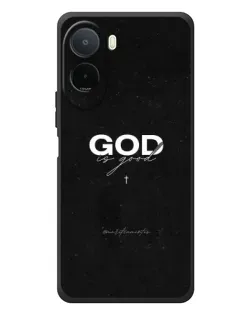 Чехол для Xiaomi POCO M7 с картинкой «GOD — Бог над всем»