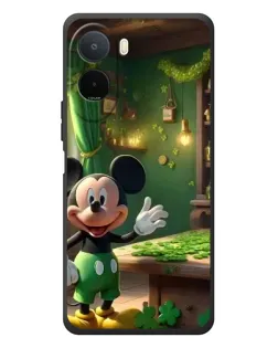 Чехол для Xiaomi POCO M7 с картинкой «Микки в мастерской»