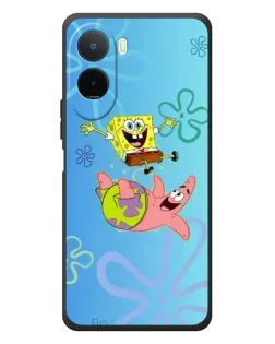 Чехол для Xiaomi POCO M7 с картинкой «Спанч Боб и Патрик» Чехол для Xiaomi POCO M7 с картинкой «Спанч Боб и Патрик»