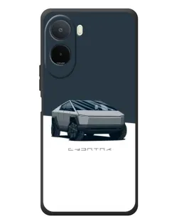 Чехол для Xiaomi POCO M7 с картинкой «Серебристый Cybertruck Tesla» Чехол для Xiaomi POCO M7 с картинкой «Серебристый Cybertruck Tesla»