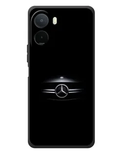 Чехол для Xiaomi POCO M7 с картинкой «Mercedes — абстрактные линии»