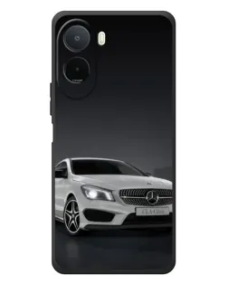 Чехол для Xiaomi POCO M7 с картинкой «Mercedes AMG GT Silver»