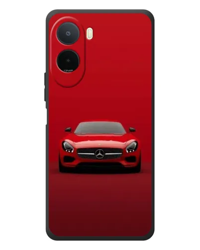 Чехол для Xiaomi POCO M7 с картинкой «Красный Mercedes AMG» Чехол для Xiaomi POCO M7 с картинкой «Красный Mercedes AMG»