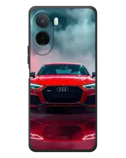 Чехол для Xiaomi POCO M7 с картинкой «Audi RS — красный стиль» Чехол для Xiaomi POCO M7 с картинкой «Audi RS — красный стиль»