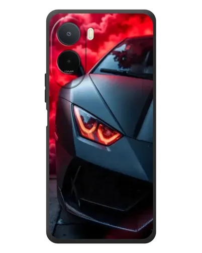 Чехол для Xiaomi POCO M7 с картинкой «Lamborghini красное сияние» Чехол для Xiaomi POCO M7 с картинкой «Lamborghini красное сияние»