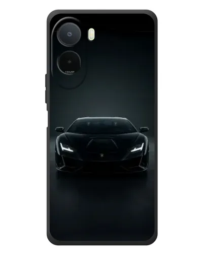 Чехол для Xiaomi POCO M7 с картинкой «Черный Lamborghini Aventador» Чехол для Xiaomi POCO M7 с картинкой «Черный Lamborghini Aventador»
