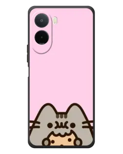 Чехол для Xiaomi POCO M7 с картинкой «Pusheen и печенье» Чехол для Xiaomi POCO M7 с картинкой «Pusheen и печенье»